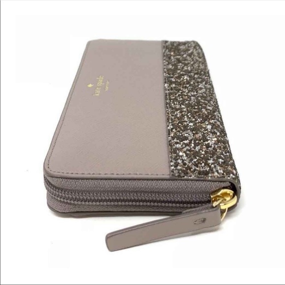 Kate Spade sparkle tote & wallet / penny & neda - Picture 4 of 8